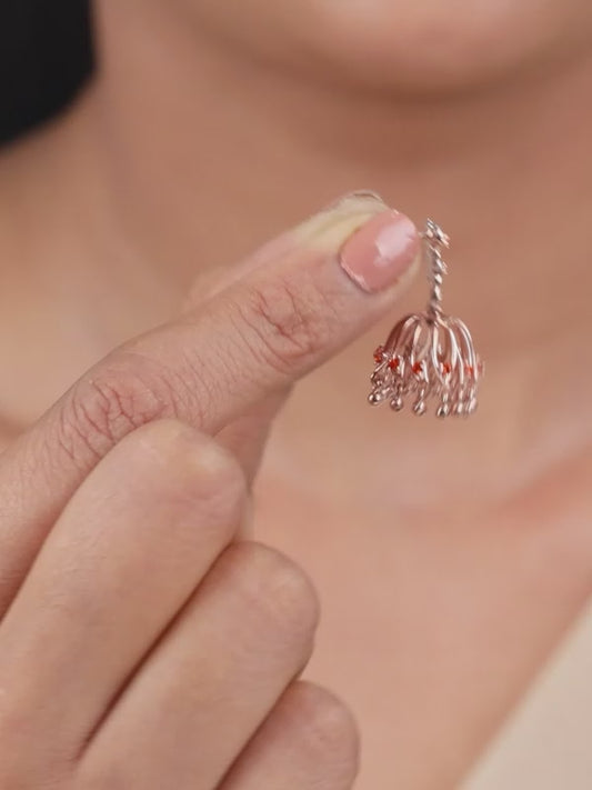 Rose Gold Ataecina Jhumki