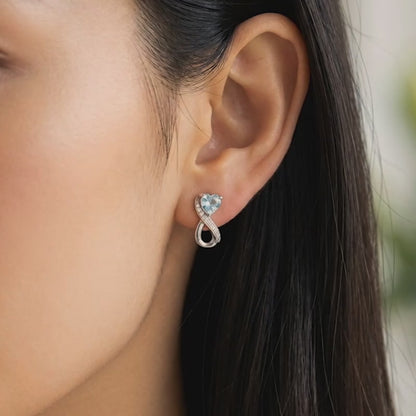 Silver Heart Everlasting Set