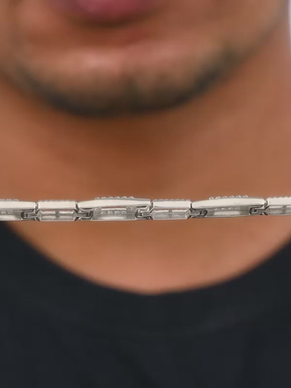 Silver Supremo Bracelet For Him