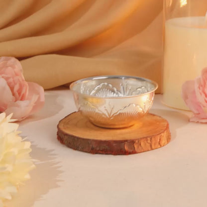 Silver Auspicious Bowl
