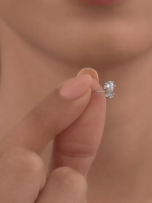 Silver Ear Piercings