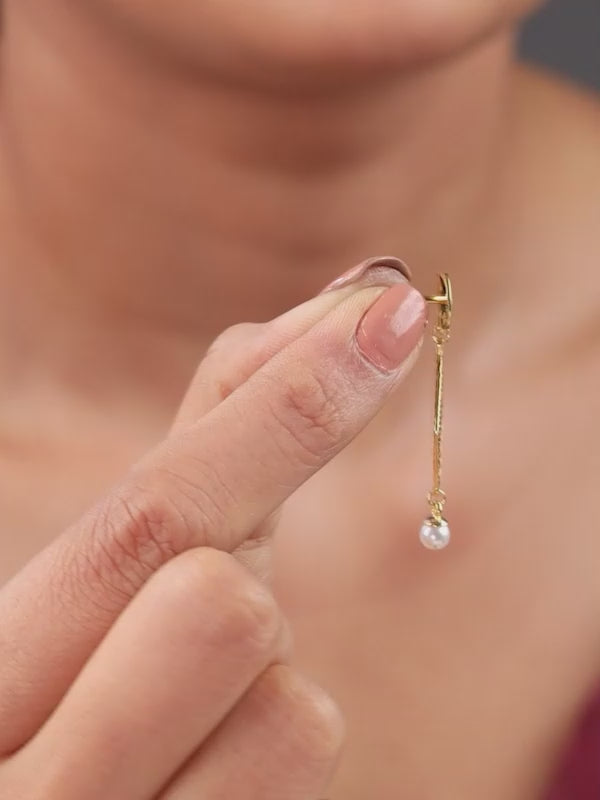 Golden Stay With Me Earrings