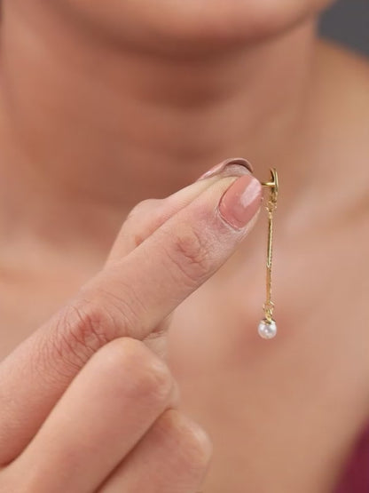Golden Stay With Me Earrings