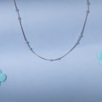 Silver Charming Kids Chain