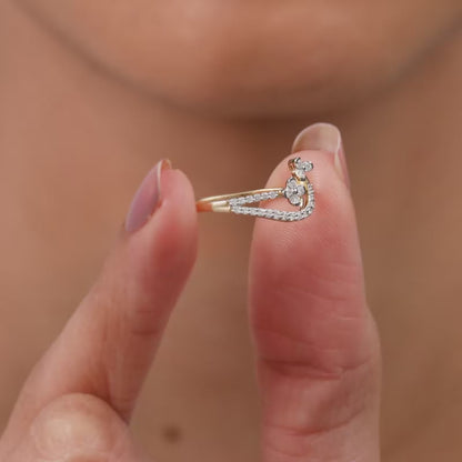 Gold Eternal Bloom Lab Grown Diamond Ring