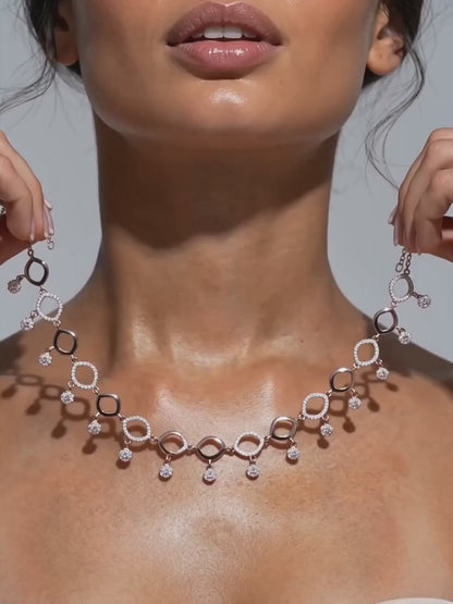 Rose Gold Duchess Necklace