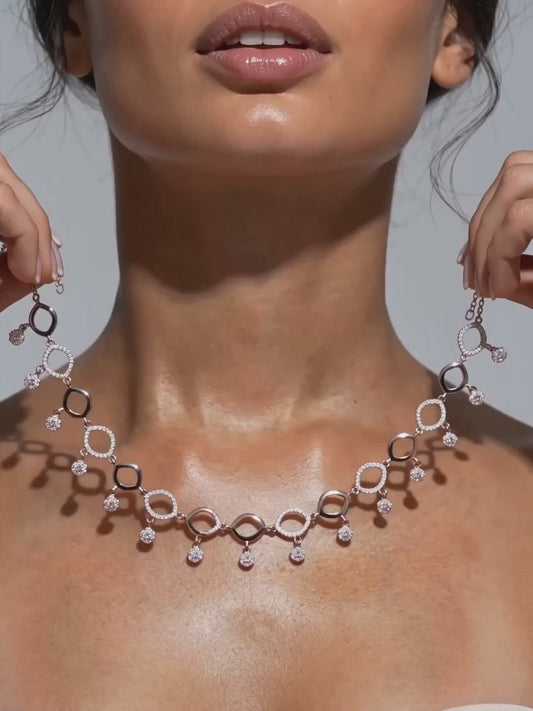 Rose Gold Duchess Necklace