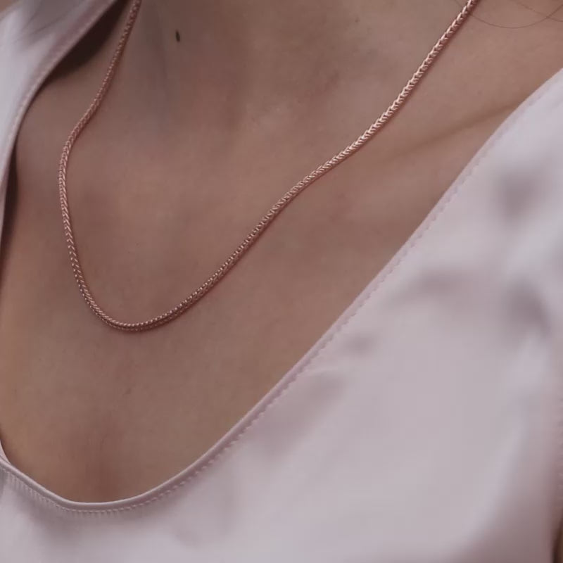 Rose Gold Unify Link Chain for Her 