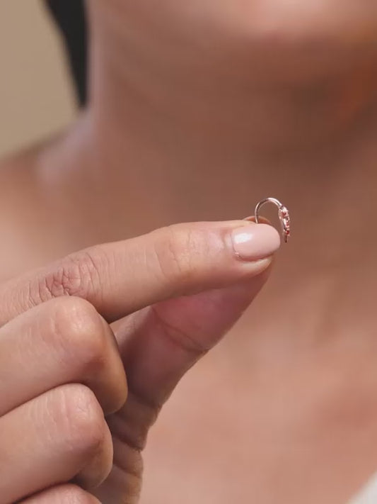 Rose Gold Uma Nose Pin (Clip on)