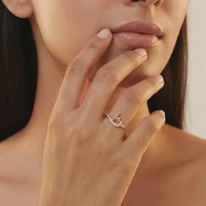 Rose Gold Morrigan Ring