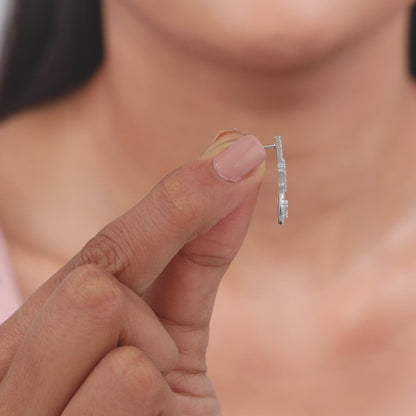 Silver Natalie Earrings