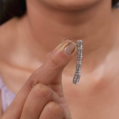 Silver Glam Earrings