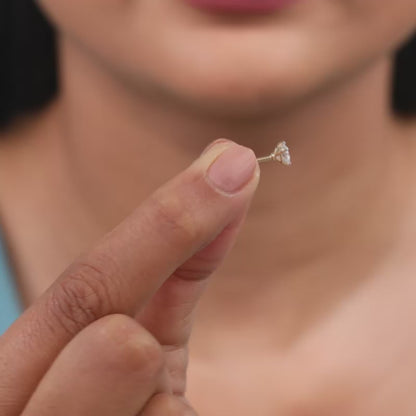 Gold Spring Promise Lab Grown Diamond Earrings