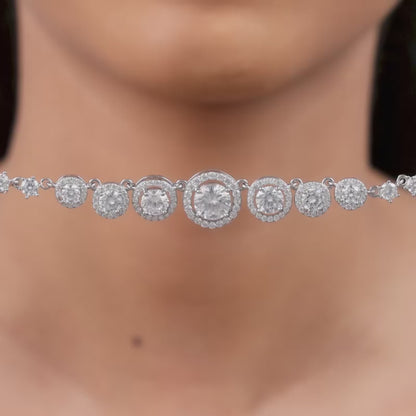 Silver Angelina Necklace