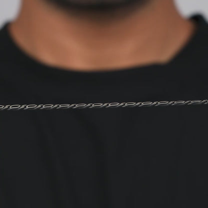 Oxidised Silver Byzantine Chain For Him