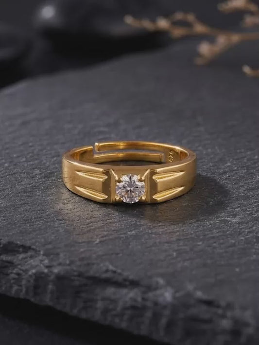 Golden Foundation Ring For Him