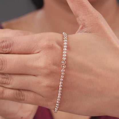 Rose Gold Madonna Bracelet