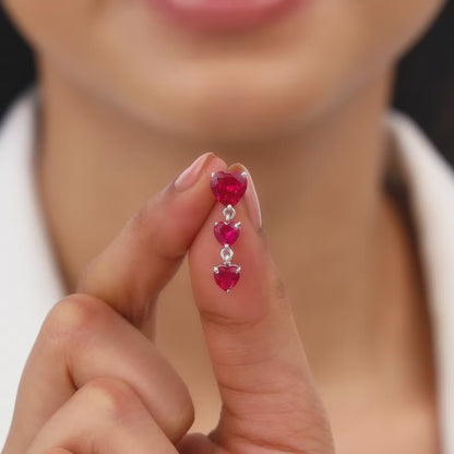 Silver Stay With Me Earrings