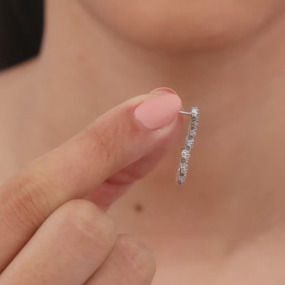 Silver Azul Muse Earrings