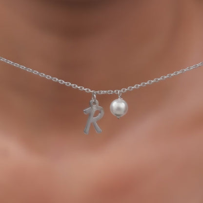 Silver Personalised Chic Necklace