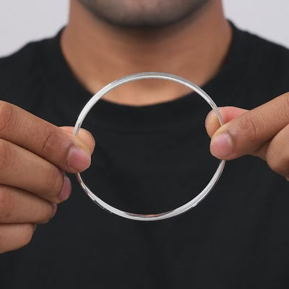 Silver Punjabi Kada For Him