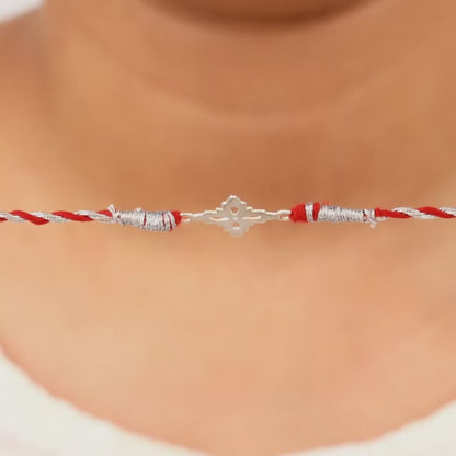 Silver Regalia Rakhi