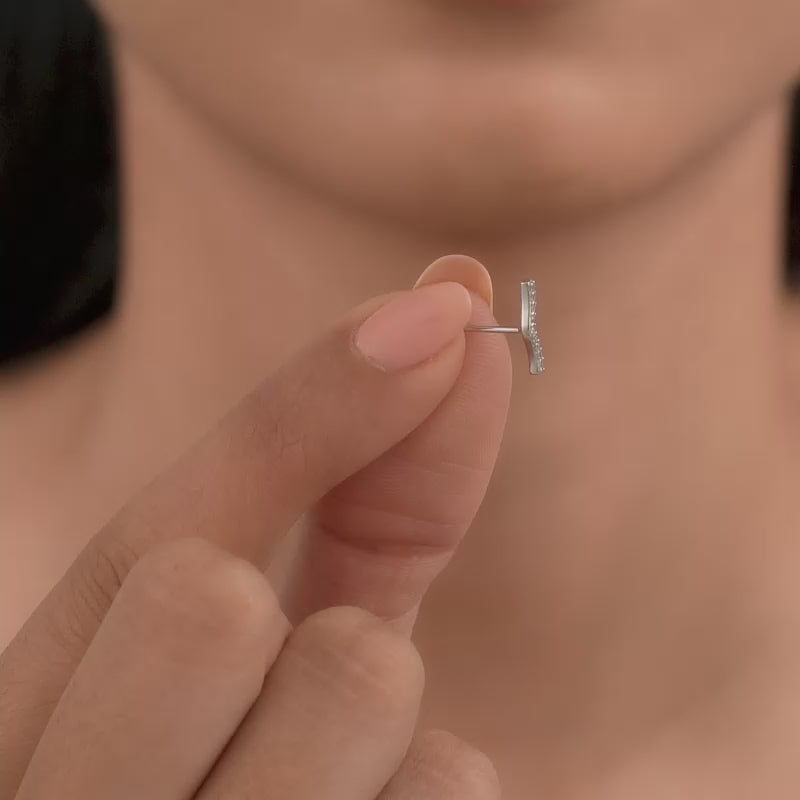 Silver Altaira Ear Piercings