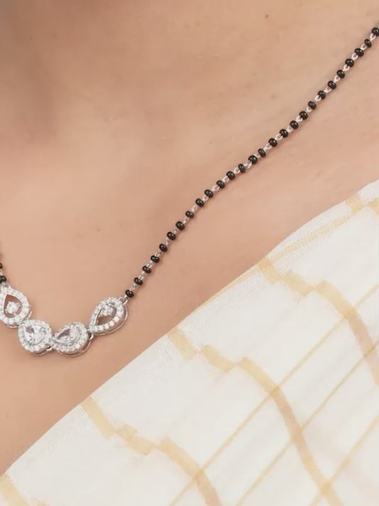 Silver Alluring Mangalsutra