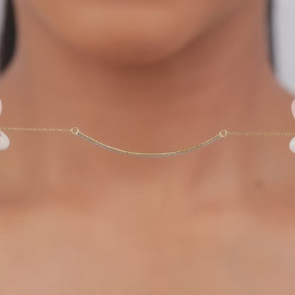 Gold Serene Love Lab Grown Diamond Bracelet