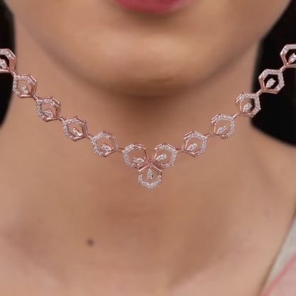 Rose Gold Shelley Necklace