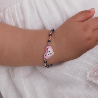 Rose Gold Nazariya Boo Kids Bracelet (0 - 2Years)