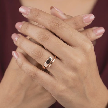Rose Gold Timeless Flow Ring