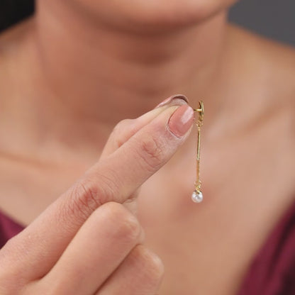 Golden Stay With Me Earrings