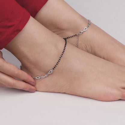 Silver Enchanted Anklet