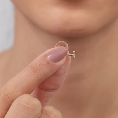 Gold Petite Lab Grown Diamond Earrings