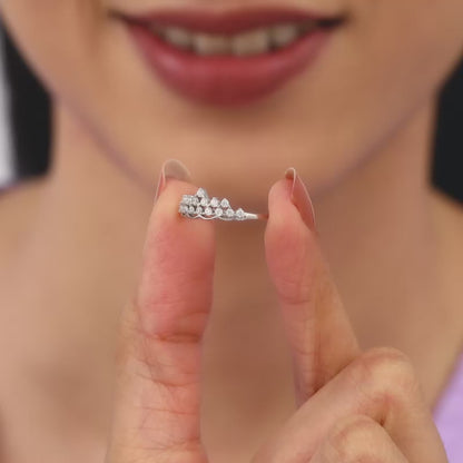 Silver Entitled Ring