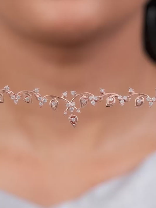 Rose Gold Emily Necklace