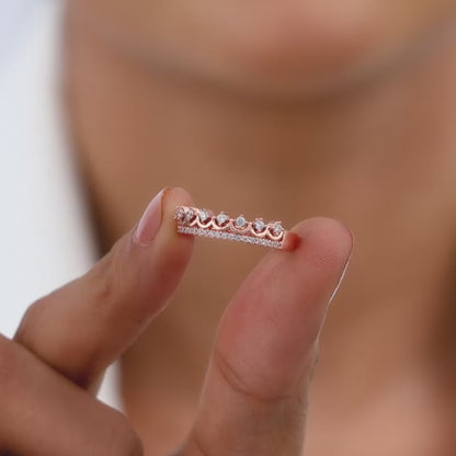 Rose Gold Reina Ring