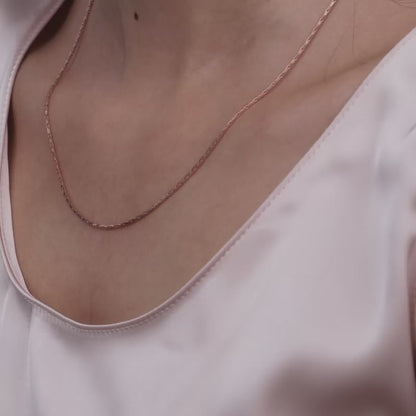 Rose Gold Regal Radiance Chain