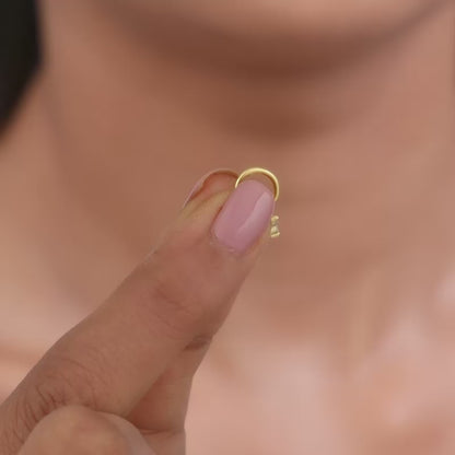 Golden Zivah Ear Piercings