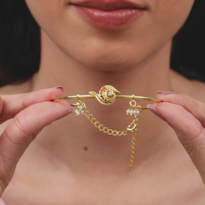 Golden Ambika Bangle Bracelet