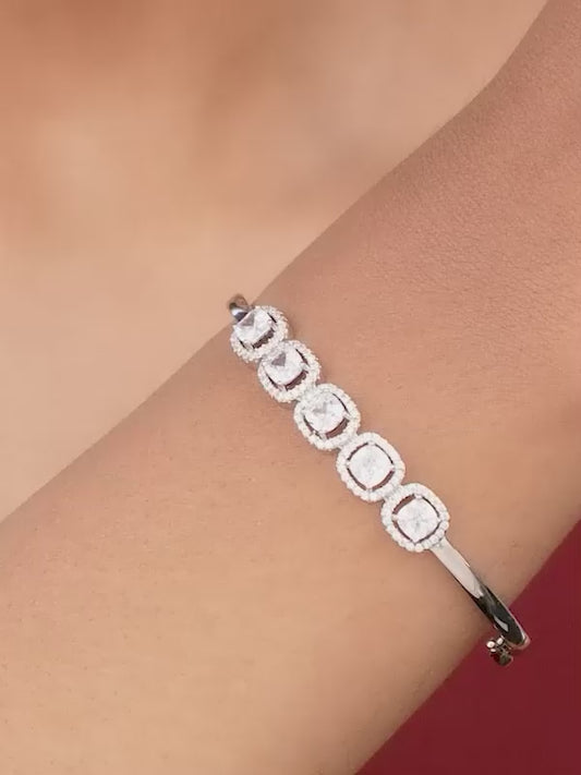 Silver Tales of Love Bracelet