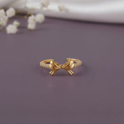 Golden Bowline Ring