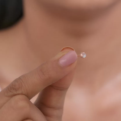 Rose Gold Liora Ear Piercings