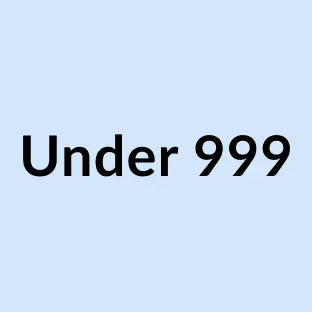 Under 999