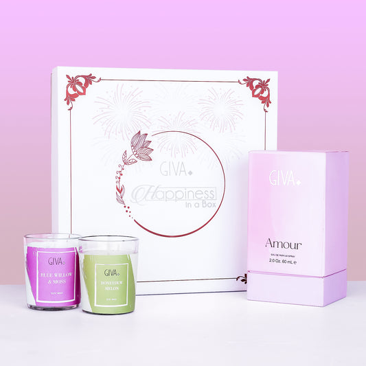 Love Wrap Gift Box with Amour Perfume