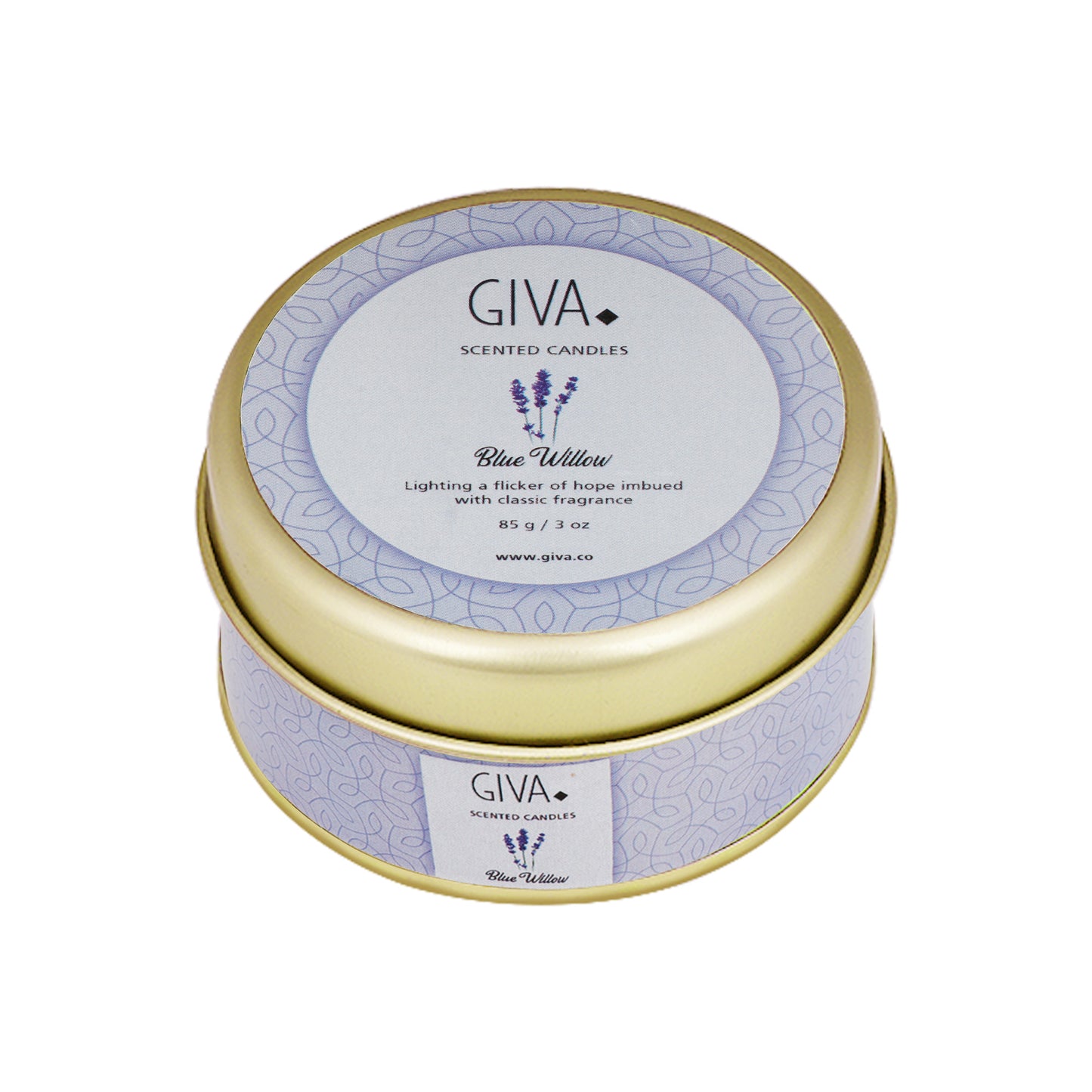 Blue Willow Candle