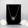 Silver Snowflake Necklace