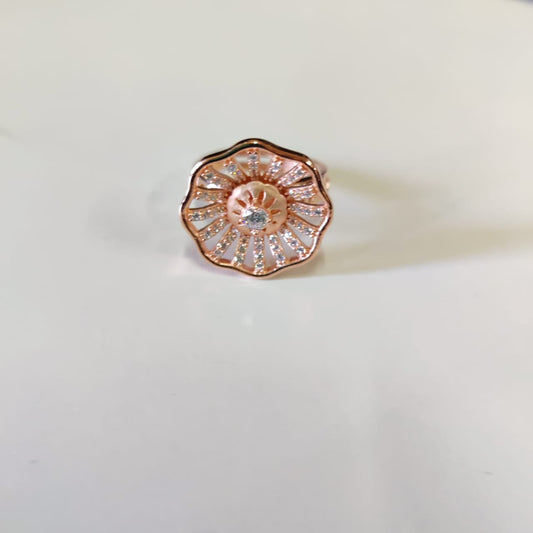 Cocktail Classie RIng  in Rose Gold