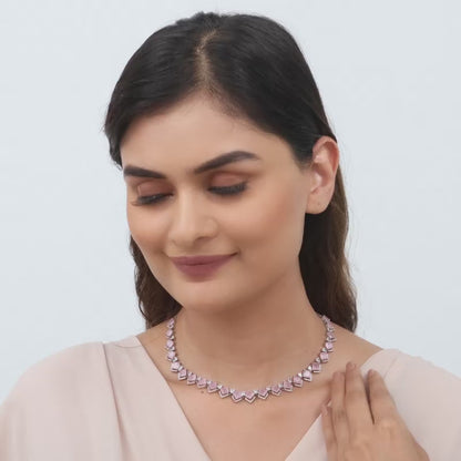 Anushka Sharma French Rose Necklace